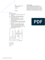 Capacitance Formula Recovery Voltage: Core HV RW Tank