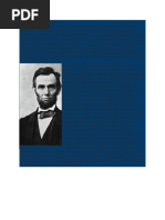 Historical Background: Matthew Brady Portrait of President Lincoln