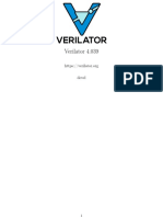 Verilator Manual