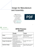 Production MGT Design For Manufacture and Assembly