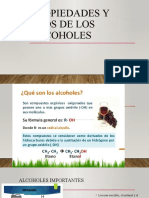 PROPIEDADES Y USOS DE LOS ALCOHOLES