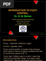 Introduction To Fuzzy Control: Dr. B. M. Mohan