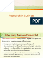 Research in Business: Prabhat Mittal
