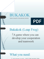 Bukakok: Yellow Group PE 4 Recreational Activities