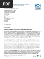 Download Edinburgh Uni and Art College merger Mike Russell letter by The Guardian SN47451817 doc pdf