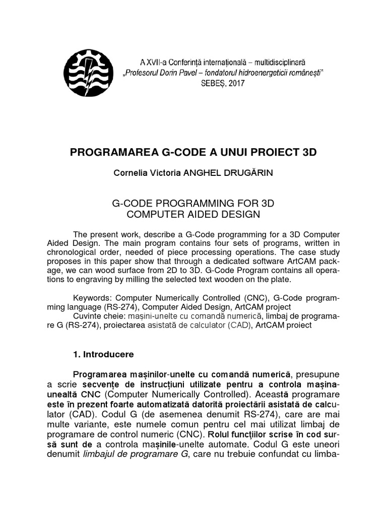 Programarea G Code | PDF