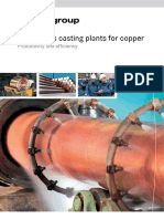 Continuous Casting Plants For Copper: Productivity and Efficiency