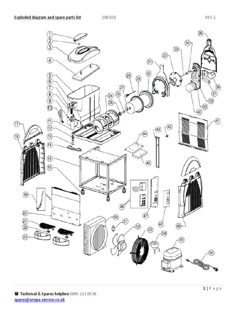 Slush Machine Exploded Diagram PDF Machines Mechanical Engineering
