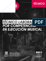 Técnico Laboral Por Competencias en Ejecución Musical