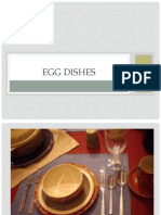 EGG DISHES: DIFFERENT TECHNIQUES IN PRESENTING EGG DISHES ATTRACTIVELY