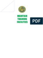 Maintain Training Facilities