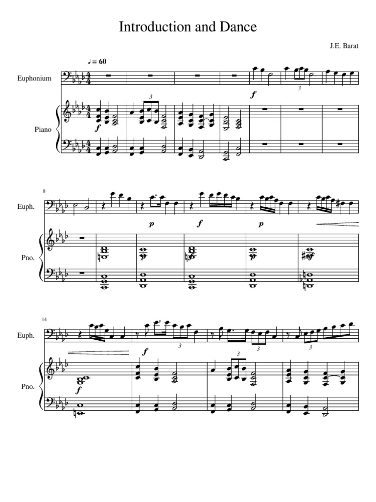 Introduction and Dance | PDF | Elementary Organology | Music Production