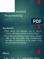 Object-Oriented Programming: Rhea Mae L. Perito, Msis Subject Instructor