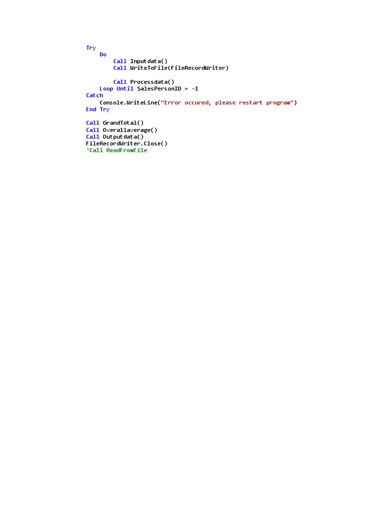 Computer Science Sales Program Part 2 | PDF