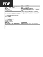 Numbers and Operations: Skills Pedagogy (Strategy/Activity)