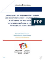 Res 87 - 2020 Instrucciones Inicio Curso FP 20-21 PDF