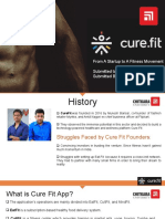 Cure Fit Company Features