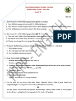Weekly TEST 5 ENG X PDF
