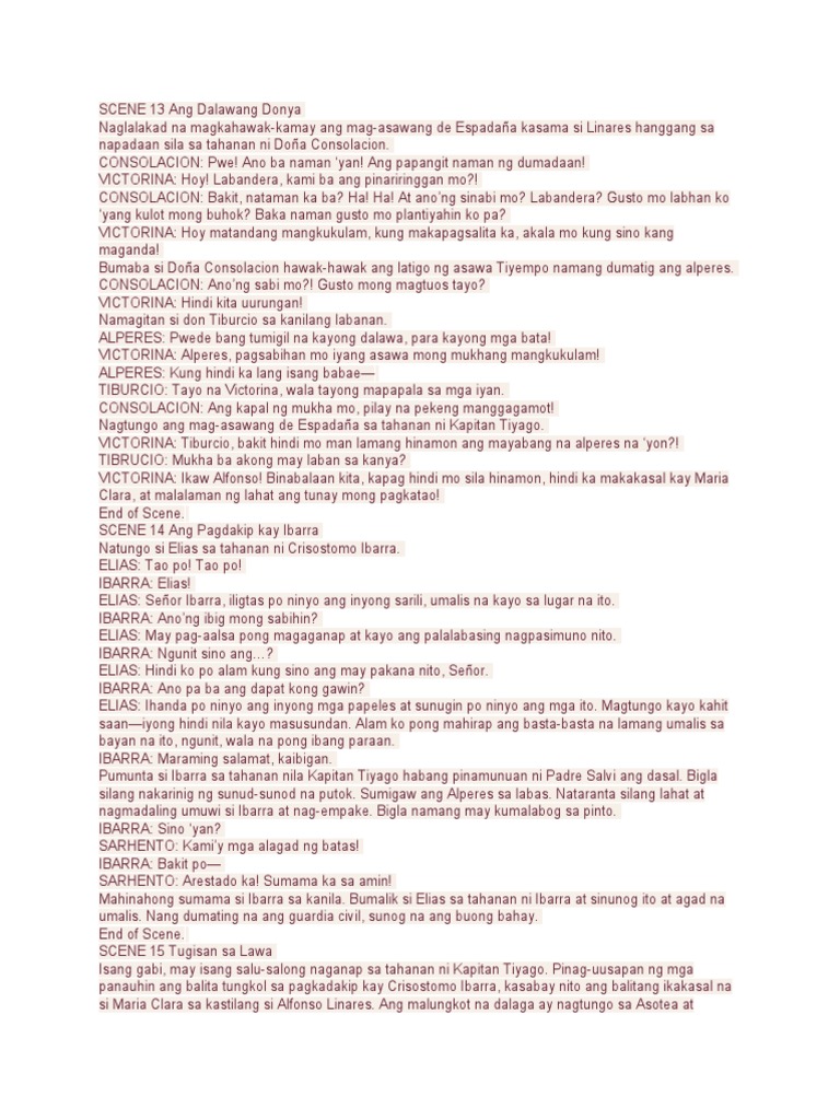 SCENE 13 Ang Dalawang Donya PDF