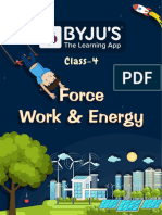 4th Grade Force, Work and Energy PDF