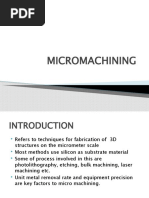 Micro Machining