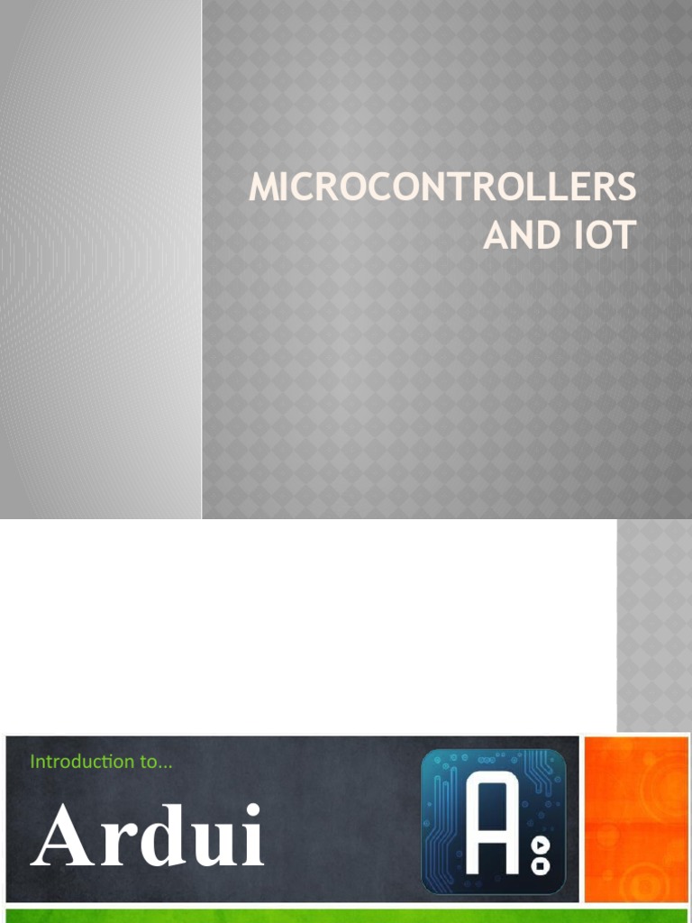 A Complete Guide To Microcontrollers For Iot – YDWZQK