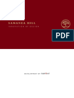 Samanea Hill Product Knowledge November 2018 PDF