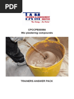 CPCCPB3008A Mix Plastering Compounds TAP