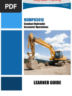 6-C-RIIMPO301E - Conduct Hydraulic Excavator Operations - Learner Guide - V 1.1 02122019 PDF