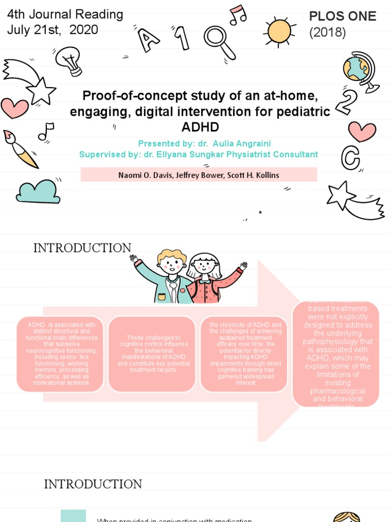 At-Home Digital Intervention for ADHD | PDF | Executive Functions ...