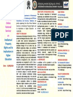 Seminar Brochure On IPR-1