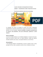 Texto de Apoio e Ficha de Trabalho - Ufcd 3261 - Atividades Pedagógicas - Acompanhamento, Estudos e Tempos Livres Da Criança