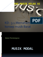 MUSIK MODAL