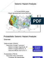 Probabilistic Seismic Hazard Analysis