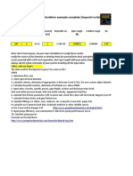 Pump System Total Head Calculation Example Complete (Imperial Units)