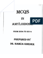 Amylidosis MCQ 