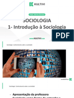Introdução A Sociologia PDF