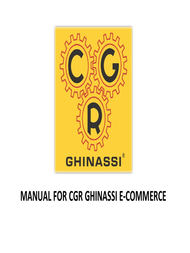Manual For Cgr Ghinassi Ecommerce Pdf Cargo Login