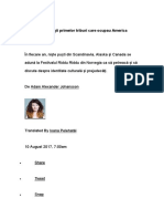 Cum Arată Urmașii Primelor Triburi Care Ocupau America Și Scandinavia PDF