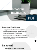 Personal Development: Theory and Practices L8 Emotional Intelligence