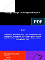 Concept, Design & Development Website