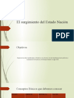 El Surguimiento Del Estado Nacion