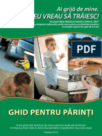 Ghid Pentru Parinti Metode de Prevenire A Accidentelor Casnice La Copii 0-5 Ani PDF