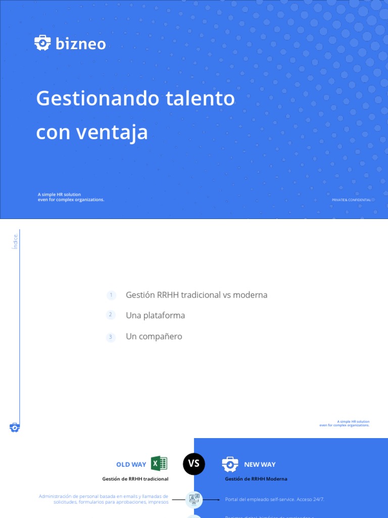 Optimización de RRHH con Bizneo HR Suite | PDF | Gestión de recursos ...
