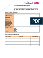 Proposal Submission Form - Pelaksana DKD