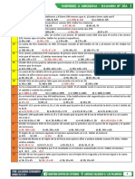 Examen de Matemática y Física Primera Semana de Agosto Con Respuestas PDF