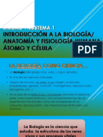 Introducción Biología Humana