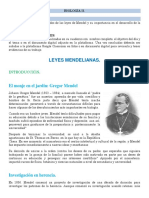 Leyes de Mendel.