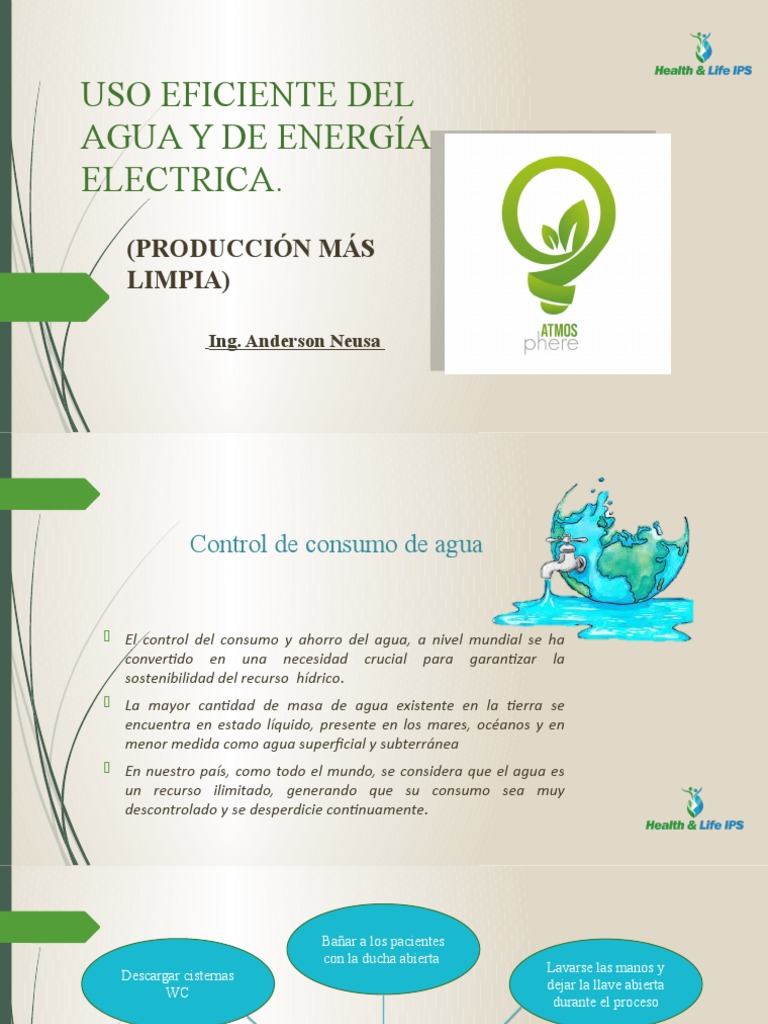 Uso Eficiente Del Agua y de Energía Electrica. | PDF | Agua | Naturaleza