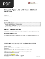 Integrate Apex 4.0.2 With Oracle EBS R11i Using EPG